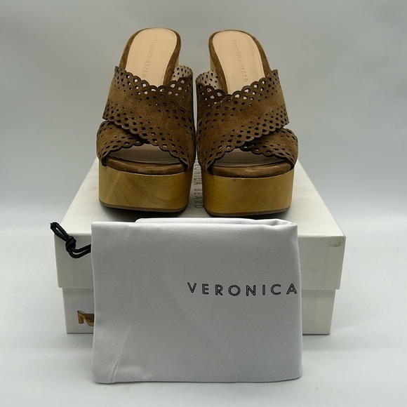 1133- Veronica Beard Gaynor Platform Sandal Women's Size 9 NWT - Picture 10 of 10